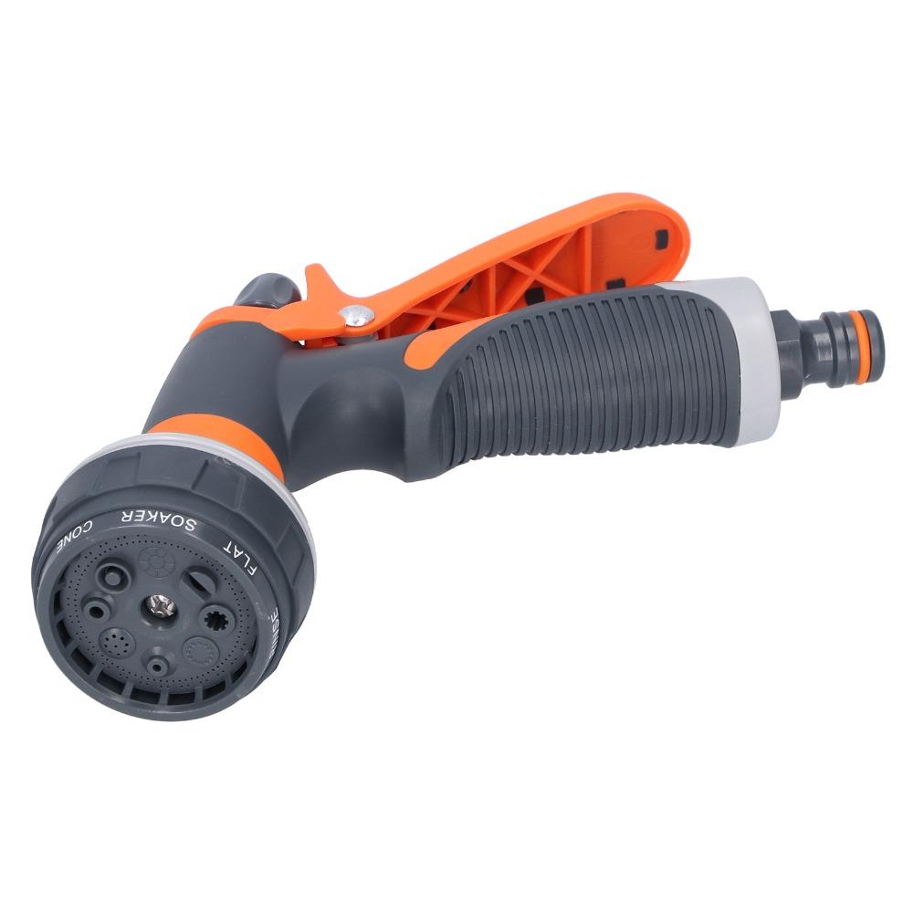 ABS,TPR Garden Hose Nozzle 8 Spray Patterns Garden Nozzle Sprayer  Garden Watering