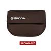 Rjhwp8 For Skoda Car Seat Gap Organizing Storage Box Auto Decoration Accessories Fabia Kamiq Superb Scala Enyaq-iV MK3 VisionS Yeti