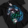 Demon Slayer Shirt Tanjiro TShirt Zenitsu KNY Nezuko Inosuke Akaza Muzan Tee