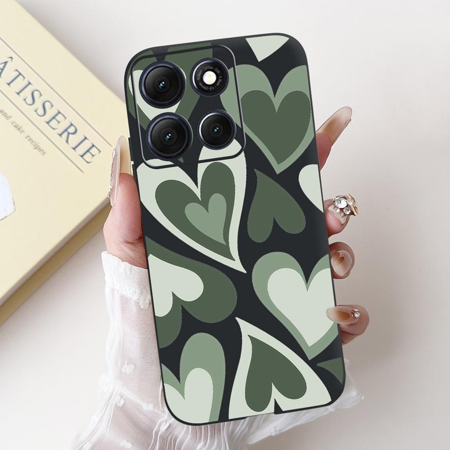 For Motorola Moto G86 Power Case Popular Flower Space Soft Black Silicone TPU Funda For Moto G86 Power 2025 Bumper G86Power Case