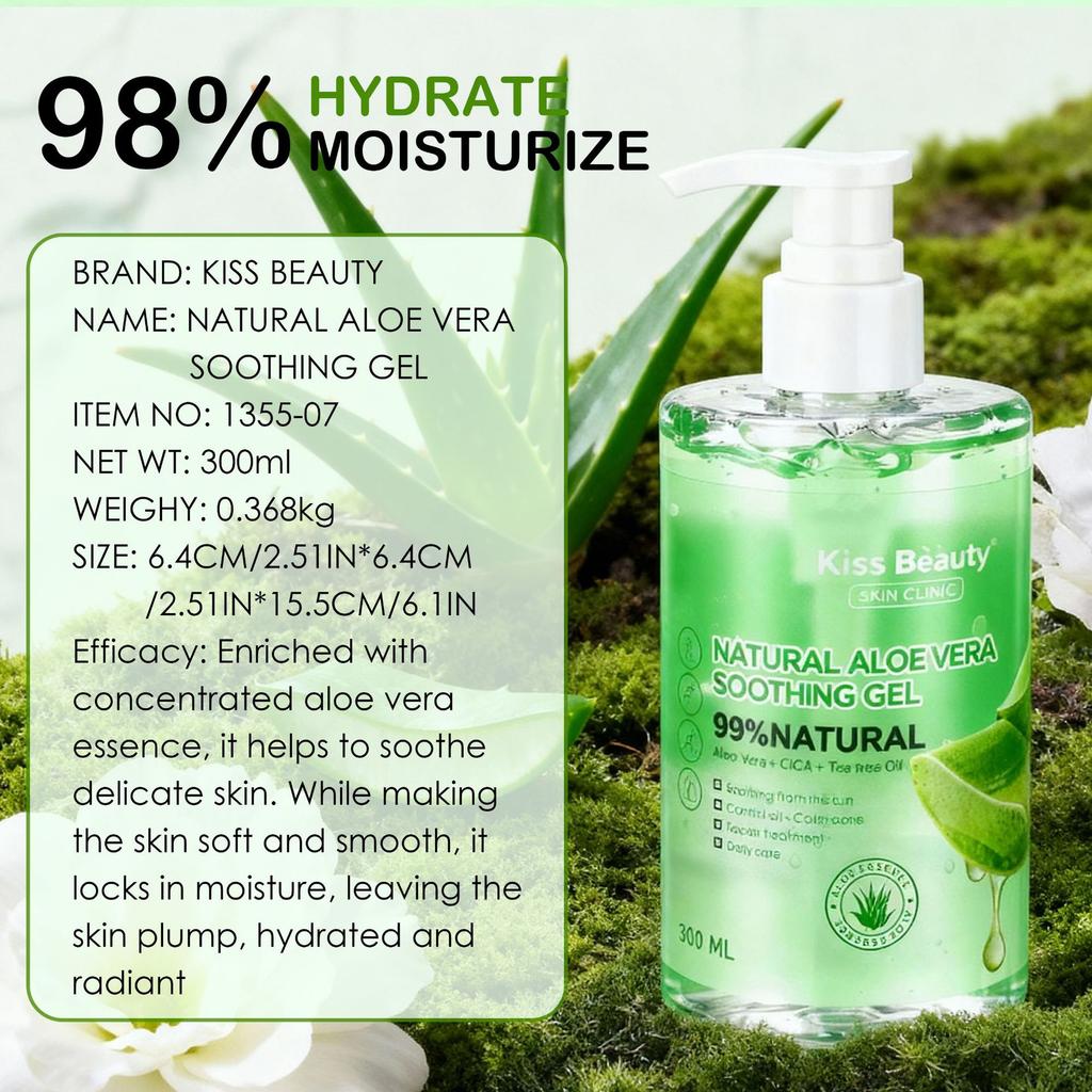 Kiss Beauty Aloe Vera Gel Gel Moisturizing Essence Gel Moisturizing Moisturizing Cream Aloe Vera Gel