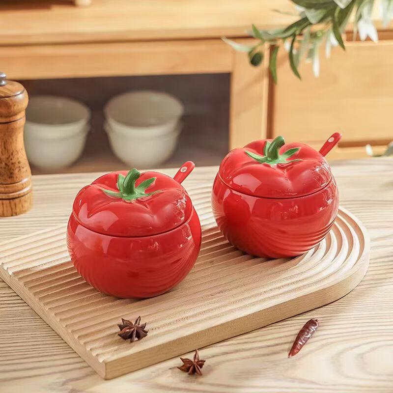 ZISIZ Ceramic Spice Jar Set