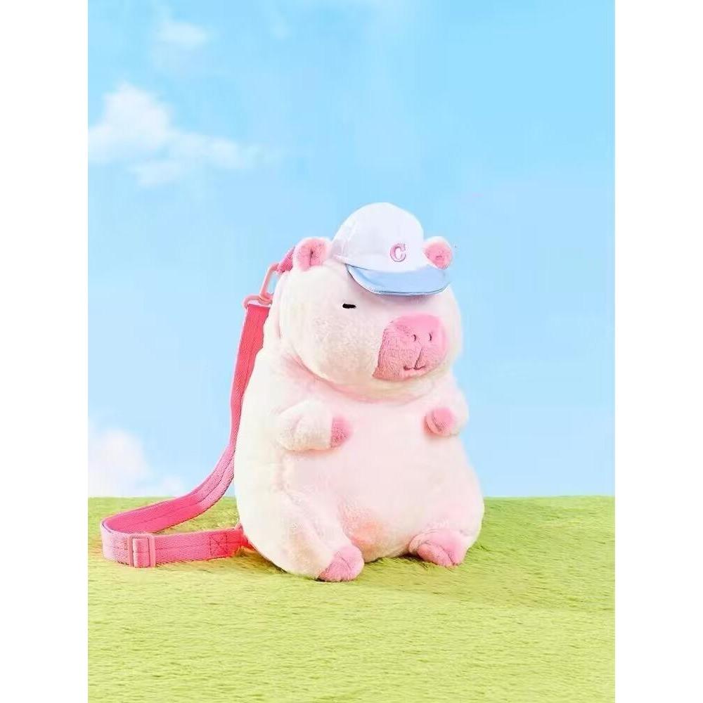 Capybara Pluche Rugzak Kawaii Mode Plushie Pop Bont Zak Kinderen Tas Schoudertas Mini Knapzak Zakken Cadeaus Voor Vriendin