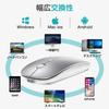 Wireless Mouse Bluetooth Mouse Wireless Ultra Thin Quiet Rechargeable Energy Saving 3DPI Mode High Precision Portable Compatible with Pro 2.4GHz