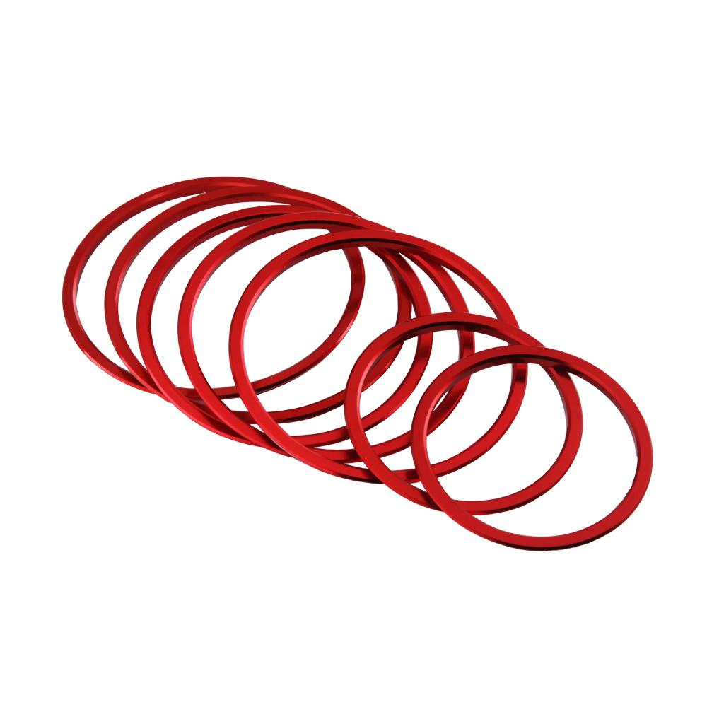 Car Air Vent Trim Ring For Mercedes Benz GLC C Class C200 C220 C300 GLC250 MB X253 W205 AC Panel Outlet Decoration Cover Sticker BA1