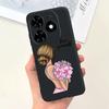 For Tecno Spark Go 2024 Case BG6 New Fashion Candy Painted Cover Soft TPU Phone Case For Tecno Spark Go 2024 Fundas 6.6'' Bumper