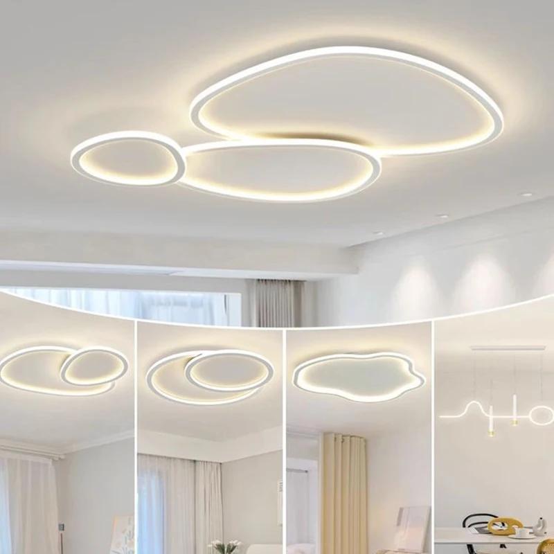 Lustre de Plafond LED Moderne Pour Salon Salle à Manger Chambre d'enfants Bureau Balcon Décoration Intérieure Luminaire