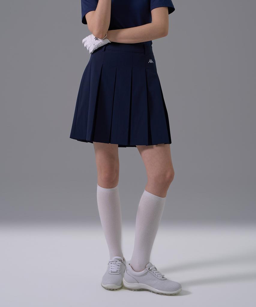 Kappa Golf Navy Pleated Skirt