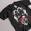 Berserk T-shirt Manga Strip Guts Berserker Armour Skräck Anime Svart tröja
