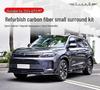 Aerodynamic Kit: Carbon Fiber Front Lip, Side Skirts, Rear Diffuser, Wing & Lights for AITO Huawei Wenjie M7