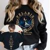 Velaris City of Starlight pulóver ACOTAR Hoodie The Night Court pulóver Női Grafikus pulóverek Vintage SJM Merch pulóver