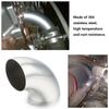Elbow Pipe Welding Installation 1mm Wall Thickness Elbow Fitting
