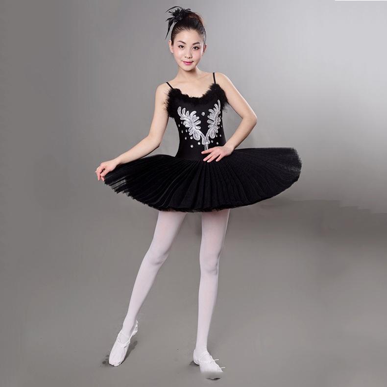 Falda de Ballet Adulto Tirantes Faldas de Gasa para Danza Tutú Disfraz de Pequeño Cisne