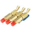 Refrigerant 1PC Color Coded R410A R134A Shut Valve for AC HVAC Refrigeration Charging Hoses