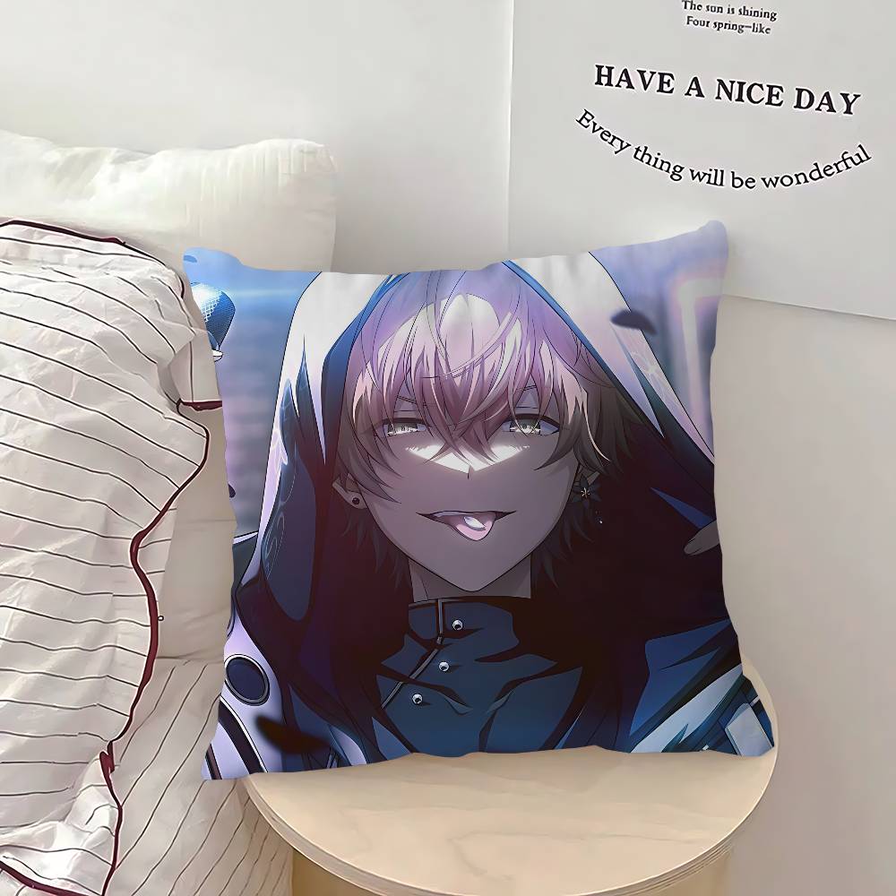 S-Shinonome A-Akito Kissenbezug Auto Dekokissenbezug Für Sofa Auto Weihnachtsgeschenk 40x40cm 45x45cm