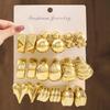 Europäisches & Amerikanisches High-End Stilvolles Ohrstecker-Set - Modischer, Nischen-, Vielseitiger Schmuck