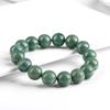 Natuurlijke A-Kwaliteit IJstype Groen Jade Ronde Kralen Armband voor Mannen & Vrouwen
