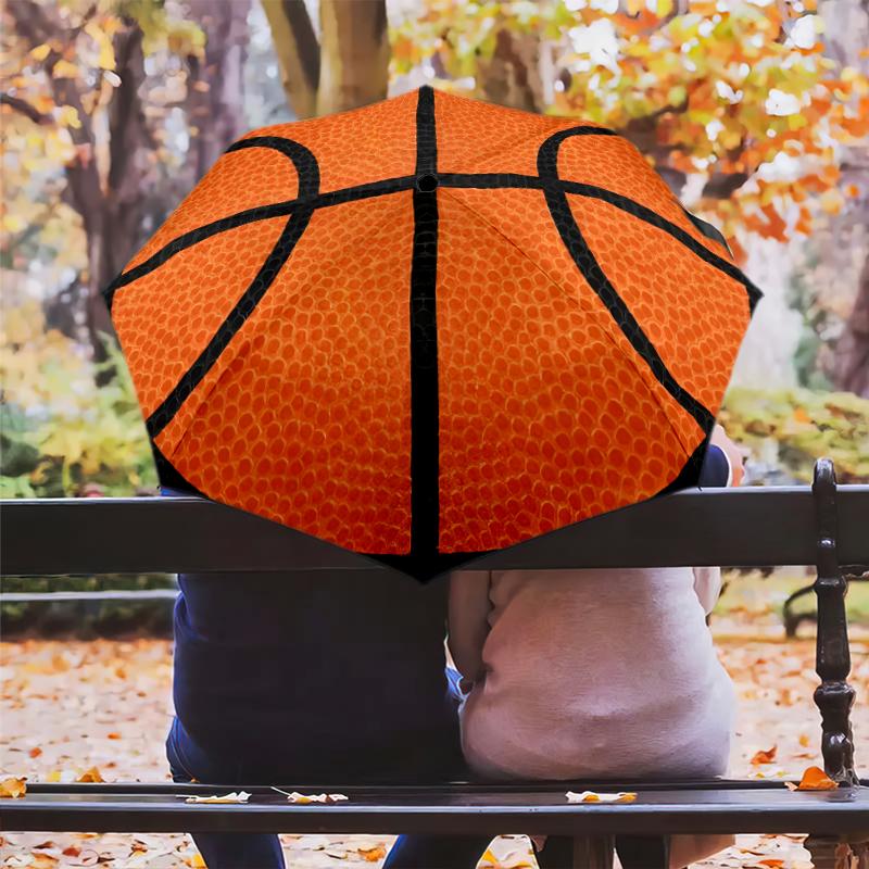 1PC Basketball Sport Umbrella Portable Folding Umbrella Iron Frame Hole Bone Structure Outdoor Home Umbrella A8