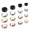 4Pcs Glass Fastener Stainless Steel Advertising Screws Mirror Nails Decorative Cover Advertisement Fixing Screw Hardware