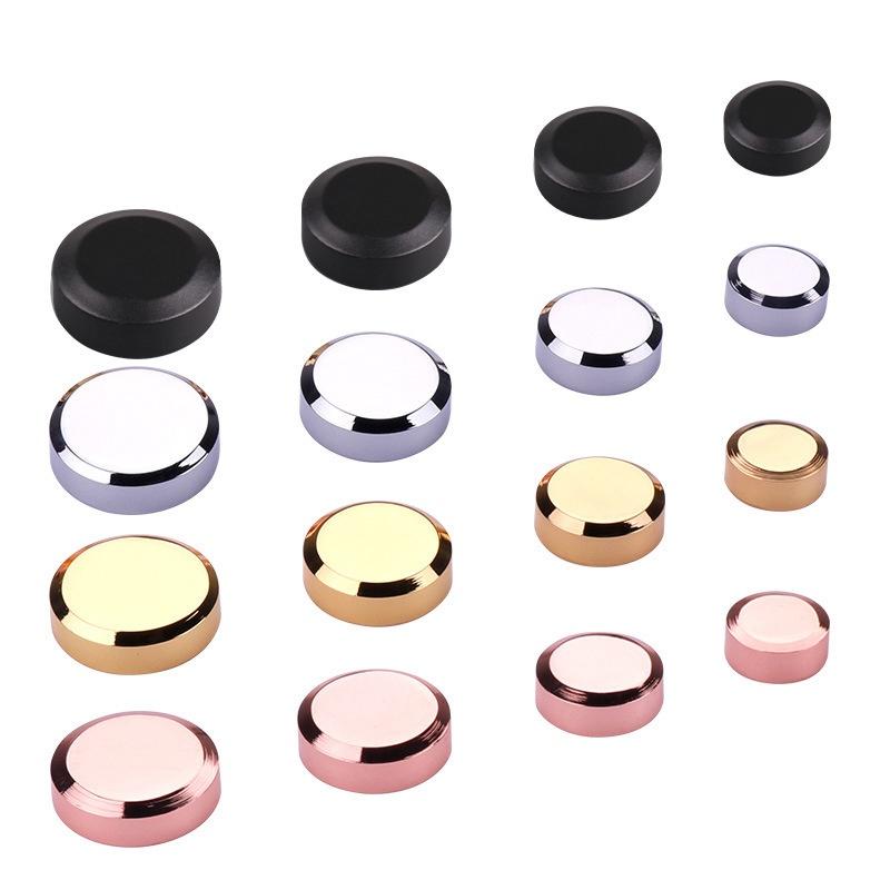 4Pcs Glass Fastener Stainless Steel Advertising Screws Mirror Nails Decorative Cover Advertisement Fixing Screw Hardware