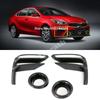 For Kia Cerato Forte K3 - Carbonfiber Car Side Door Rearview Mirror Protect Frame Front Rear Fog Light Lamp Cover Trim