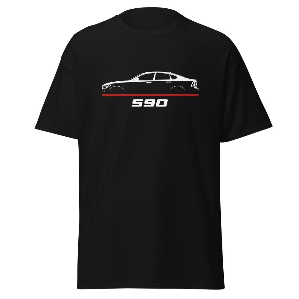 Premium T-shirt S90 2016-2022 Autoliefhebber Verjaardagscadeau