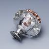 40mm Luxurious Crystal Door Knobs Zinc Alloy Pull Handle for Cabinet Drawer Wardrobe Cupboard Kitchen Door