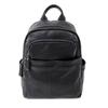 Leather Backpack Women'S Black Cowhide Women'S Backpack Trendy Fashion Versatile Soft Leather Women'S Bag