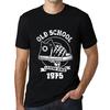 Men’s Vintage Tee Shirt Graphic T Shirt Old School All Star Since 1975 Deep Black