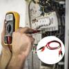 2Pcs Multimeter Testing Cable Test Probes Leads Wire Cable Banana Plug To Alligator Clip Test Leads Double Probes