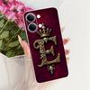 For Vivo Y05 Y11d 2026 Royal Crown Initial Letter Couple Phone Case For Vivo Y11D Y05 4G Soft Silicone TPU Covers Bumpers