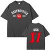 Babymonster Ahyeon Asa Rami Rora Ruka Pharita Chiquita Tour 2026 Tshirt Unisex Women Fashion Oversized Cotton Short Sleeve T Shirt