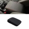 Black Leather Center Console Armrest Storage Box Cover for Mazda CX-5 2017-2024