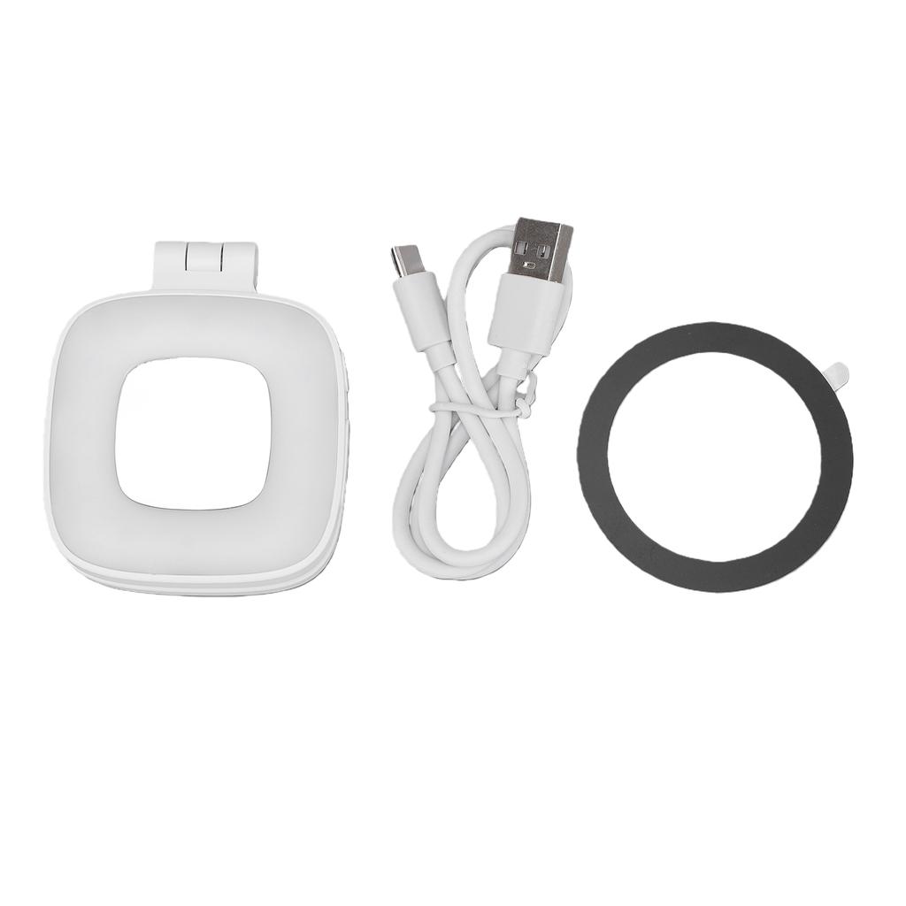 Magnetic Phone LED Light Portable Adjustable Brightness Multifunctional Magnetic Phone Light White Button Model