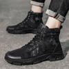 Fashion Camouflage Fashion Round Toe Mens Desert Army Boots Lace Up Casual Retro Mens Martin Boots Mens Winter Snow Boots