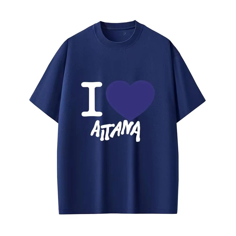 I Love T-shirt Men's Women Fashion Pop Music Streetwear Unisex Casual Oversized T Shirts Male Vintage Tshirts