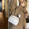 Fashion Wide Strap Shoulder Bag For Women Luxury Design PU Leather Handbags Purses Mobile Phone Crossbody Bag CLE