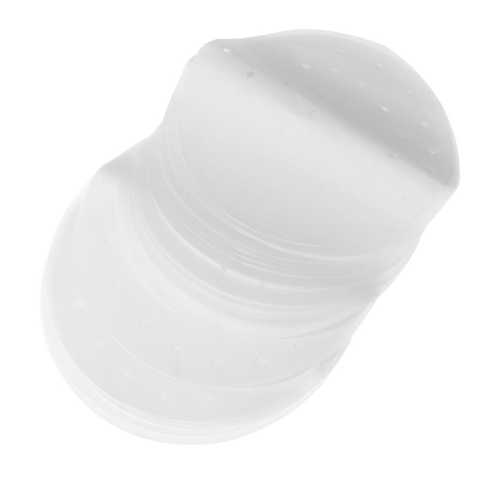 50 Pièces Mat pour Cuiseur Vapeur Antiadhésif 4/6/8/10 Pouces Papier Huilé Papier Sulfurisé Doublures Outils de Cuisson
