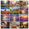 Diamond Embroidery Sale Landscape House Picture Of Rhinestones 5D DIY Diamond Painting Full Square Cross Stitch Beadwork