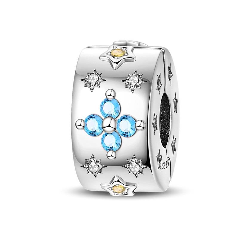 Winter Style Copper Metal Snowflake Snowman Skiing Pendant Bead Component Bead Components Compatible With Do It Yourself Bracelet High Quality Fine