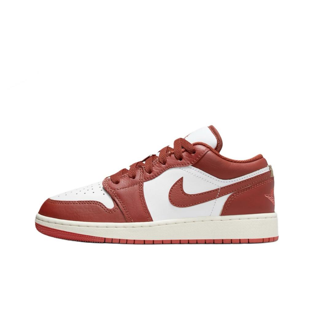 Jordan Air Jordan 1 Low Top Vintage Basketball Shoes Women's Red FJ3465-160(Team462-)