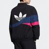 adidas Originals Trefoil TS Track Top With Logo Print Contrast Sports Jacket Men Jackets Black H46698