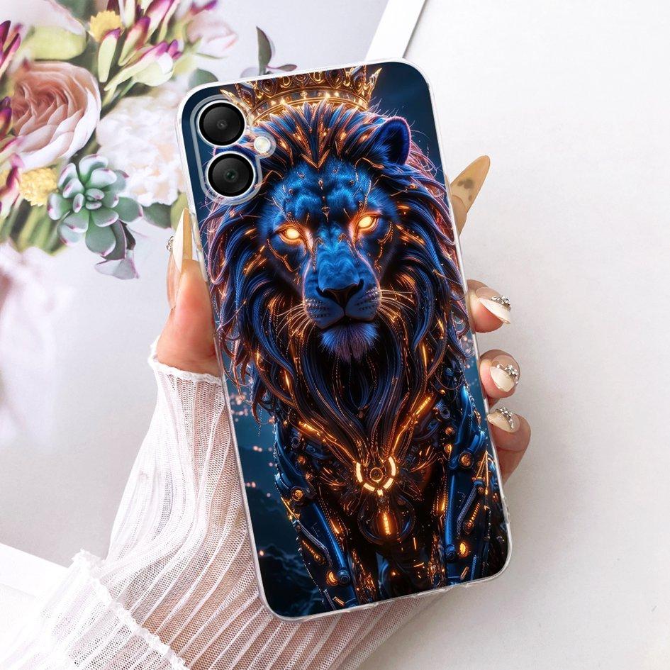 For Samsung Galaxy A06 4G Case SM-A065F New Fashion Flowers Clear Silicone Soft Cover For Samsung A07 2025 A 07 GalaxyA07 Fundas