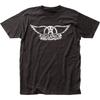 Aerosmith Logo Mens T Shirt Music Classic Concert Rock N Roll Band Tee New Black Unisex T-Shirt Graphic Tee