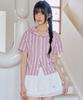 ZEROPLANET Julie Half Hoodie Shirt [Red]