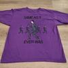 Retro Talking Heads Same As It Ever Was T Shirt Purple Unisex T-Shirt