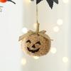 Halloweenské dekorace Roztomilá kreativní panenka s dýňovou tváří Slavnostní závěsná ozdoba Zvýrazňovač párty atmosféry