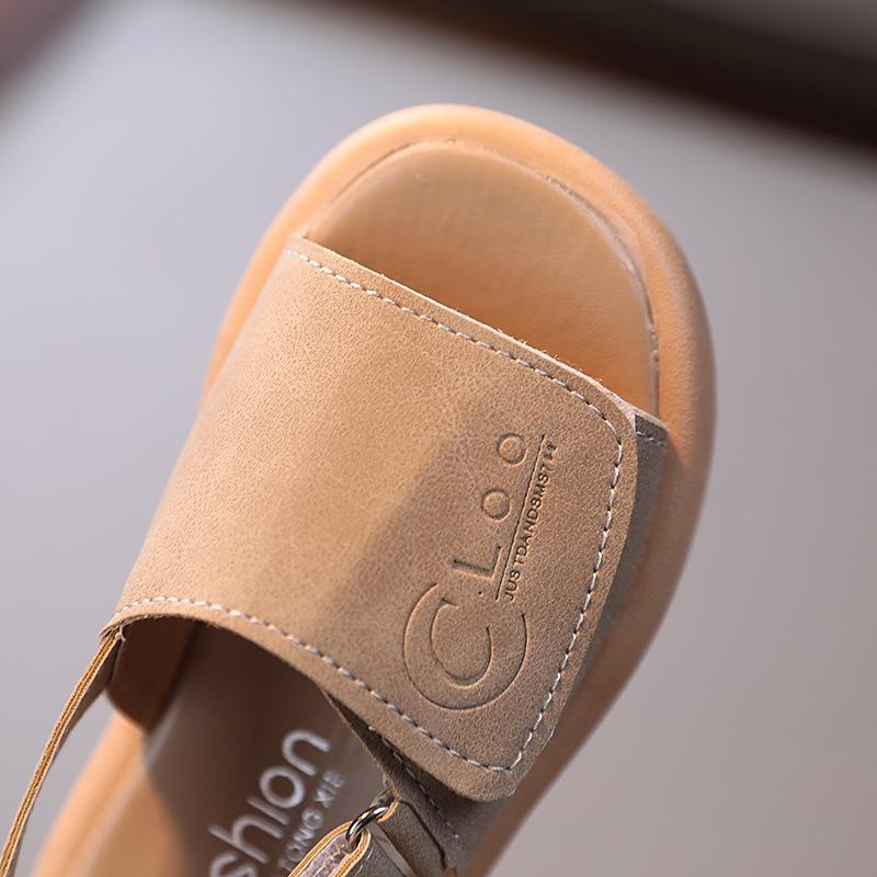 Summer New Kids Sandals Korean Style Fashionable Boys' and Girls' Shoes Beach Shoes  Small Kids