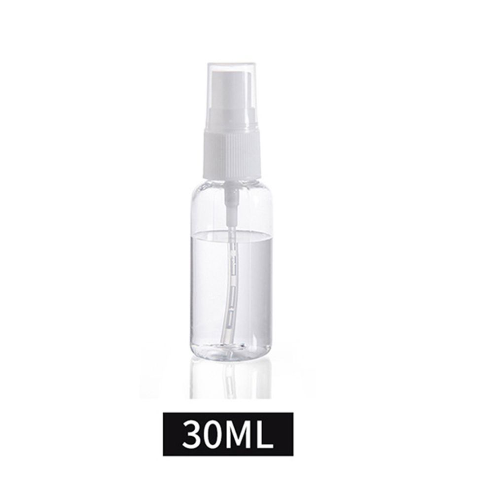 Transparent Squeeze Travel Cosmetic Containers Empty Spray Bottles Perfume Atomizer Refillable