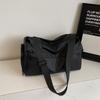 Lässige Mode Umhängetasche Damen Beliebte Tasche Vielseitige Tasche Große Kapazität Dunkel Retro Hongkong Stil Schultertasche